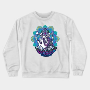 Ganesha Mandala Crewneck Sweatshirt